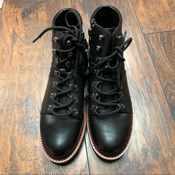 NWT Blondo Helen Waterproof Hiker Boot in Black - Picture 7 of 12